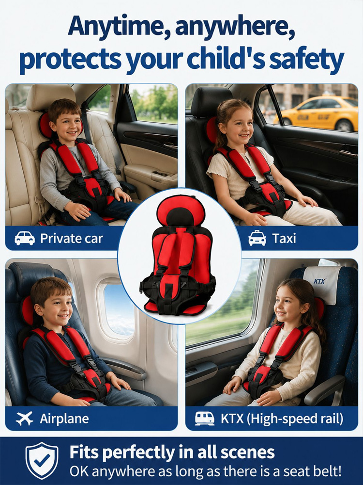 F1-Grade Portable Safety Capsule – 5-Point Safety Lock – Foldable 500g Ultra-Light Harness Seat – Exclusive Limited Supply (Stock Running Low!)