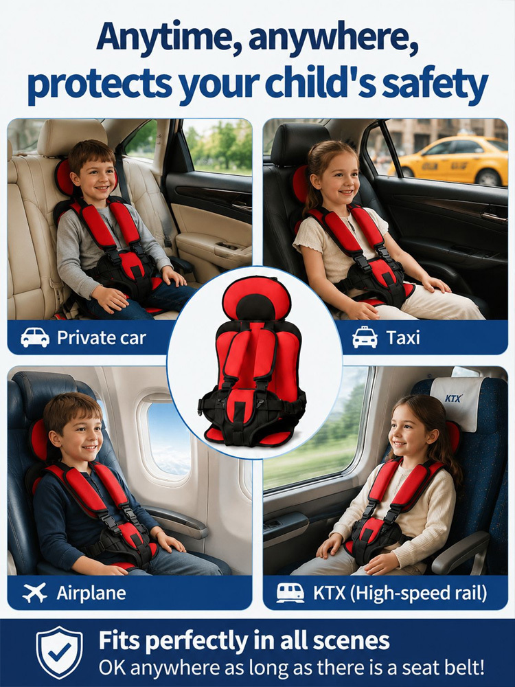 F1-Grade Portable Safety Capsule – 5-Point Safety Lock – Foldable 500g Ultra-Light Harness Seat – Exclusive Limited Supply (Stock Running Low!)