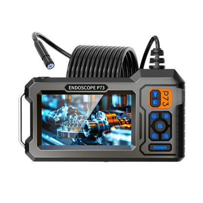 Industrial Endoscope Camera P73 - 4.3" IPS Screen, 8mm IP67 Waterproof Probe & 3m Cable - No App or WiFi Needed - Flash Clearance Sale!
