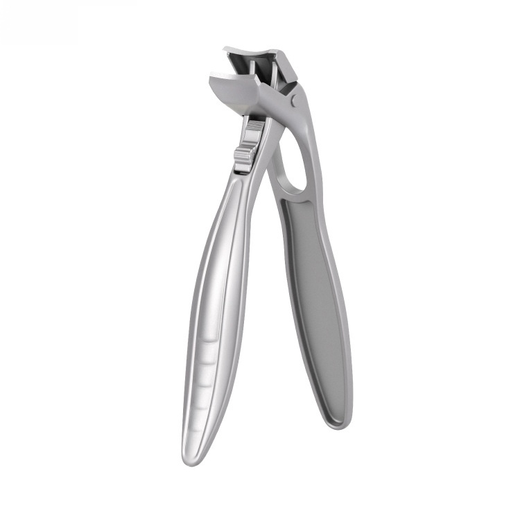 Ergonomically designed portable nail clippers🦈 Wide Opening · Curved Head – Bites Through Thick Nails in One Go🛡️ Push-to-Lock + Anti-Splash – Nail Clippings Stay Contained⚙️ Zinc Alloy Die-Casting · Razor-Sharp Blade – Heirloom Quality