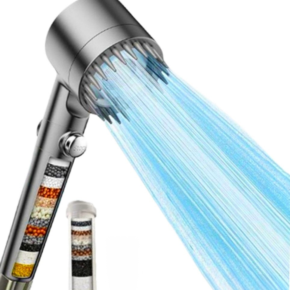📦📦New massage booster shower head, The top choice for home upgrades! Make bathing a pleasure!