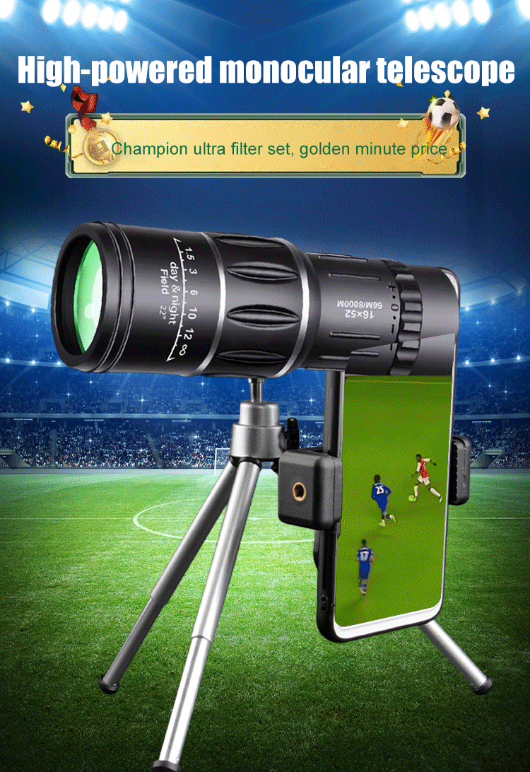 Get a Front-Row View from the Nosebleeds! Witness Every World Cup 2026 Goal in HD Detail ⚽🇺🇸Turn Your Phone into a Professional Telephoto Camera: Capture Pro-Level World Cup Moments Instantly 📸🏟️