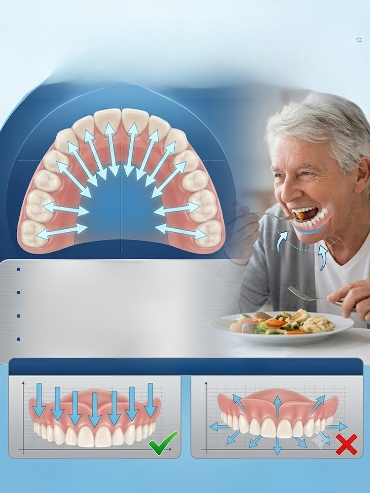 [Reshaping a Million-Smile] High-End Custom-Made Dentures, Skip $2,000+ Dental Bills! Pryxo 360° Suction Denture Gives Perfect Smile at Home.