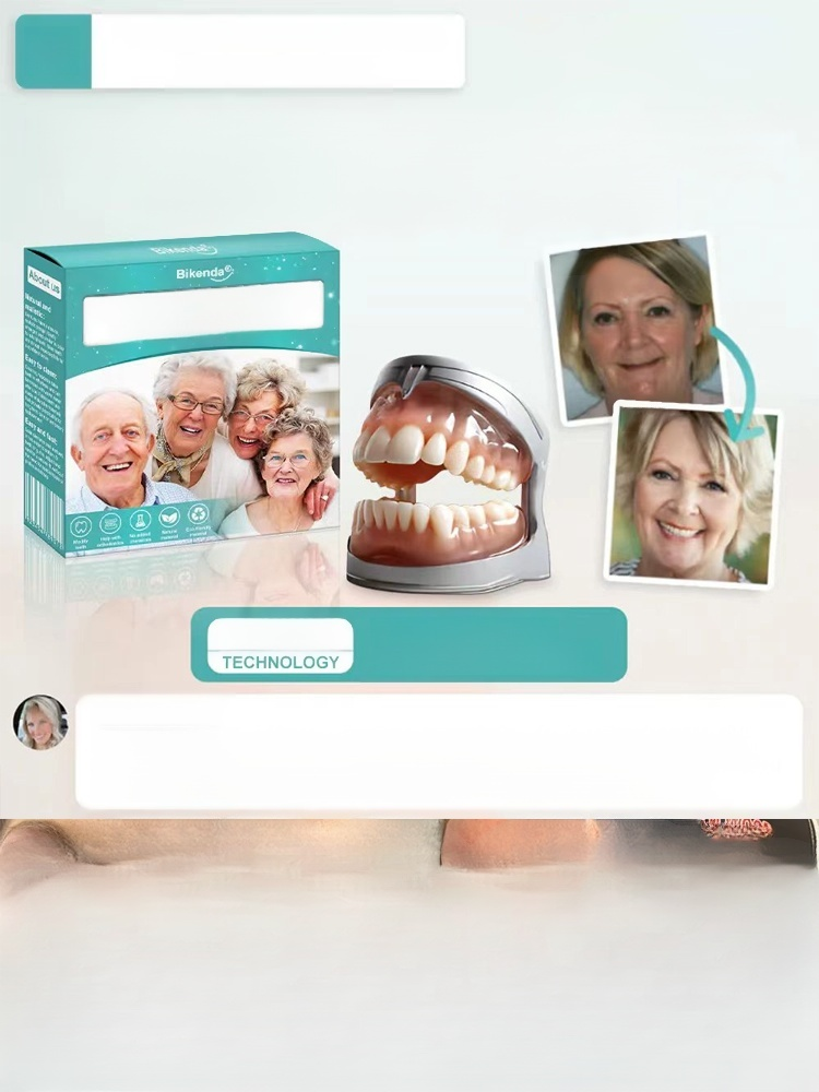 【Save $5,000 NOT Going to Dentists】Smart Silicone Teeth | Patented University Tech, Smile Instantly. Speak Freely. Eat Confidently.