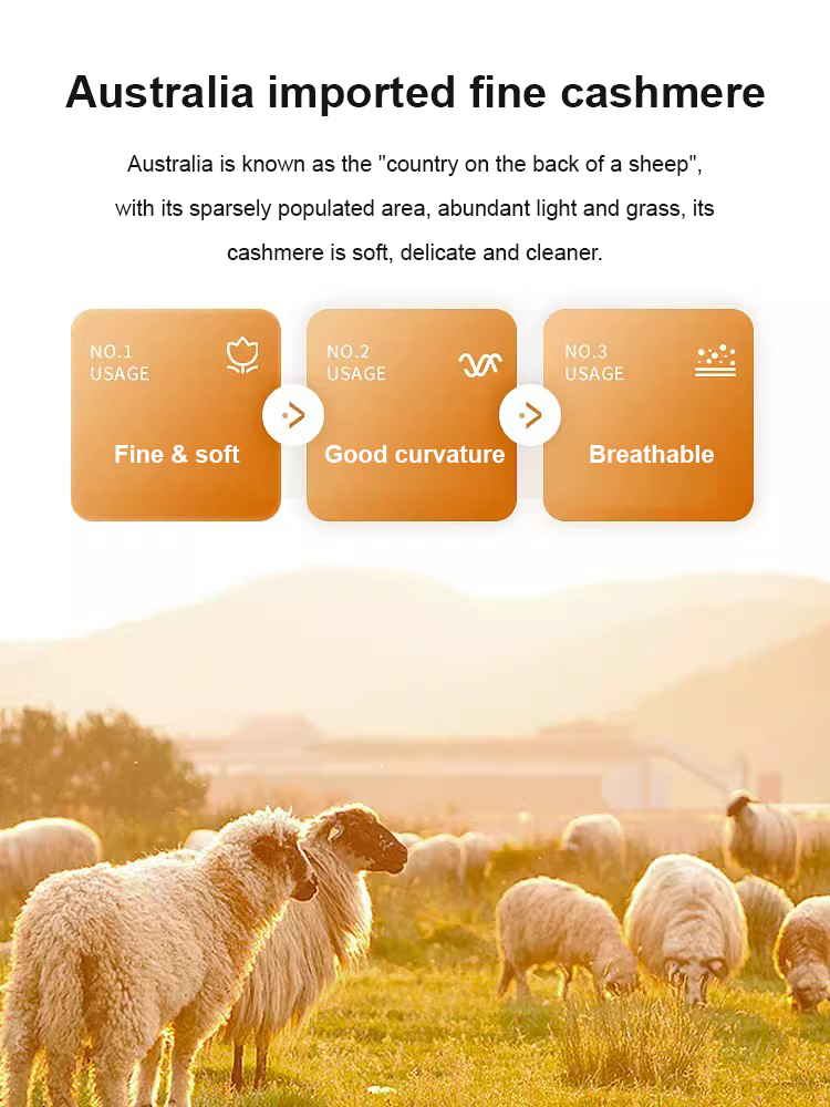 🐑Australian cashmere knee pad 💗Heat storage and warm 💗Skin-friendly comfortable 