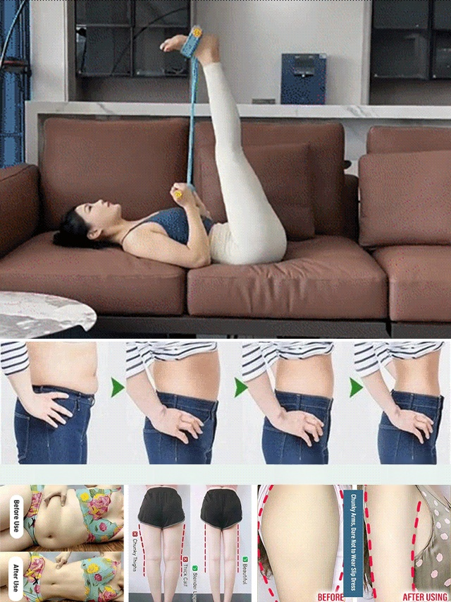 Upgraded Smart Stirrup Puller, 15 mins a day for a slimmer waist! Perfect home workout gear for beginners!