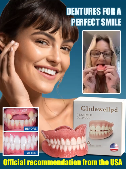 🔥 Imported American denture restoration kit, regain a natural smile and boost your confidence, solving your dental problems 😁