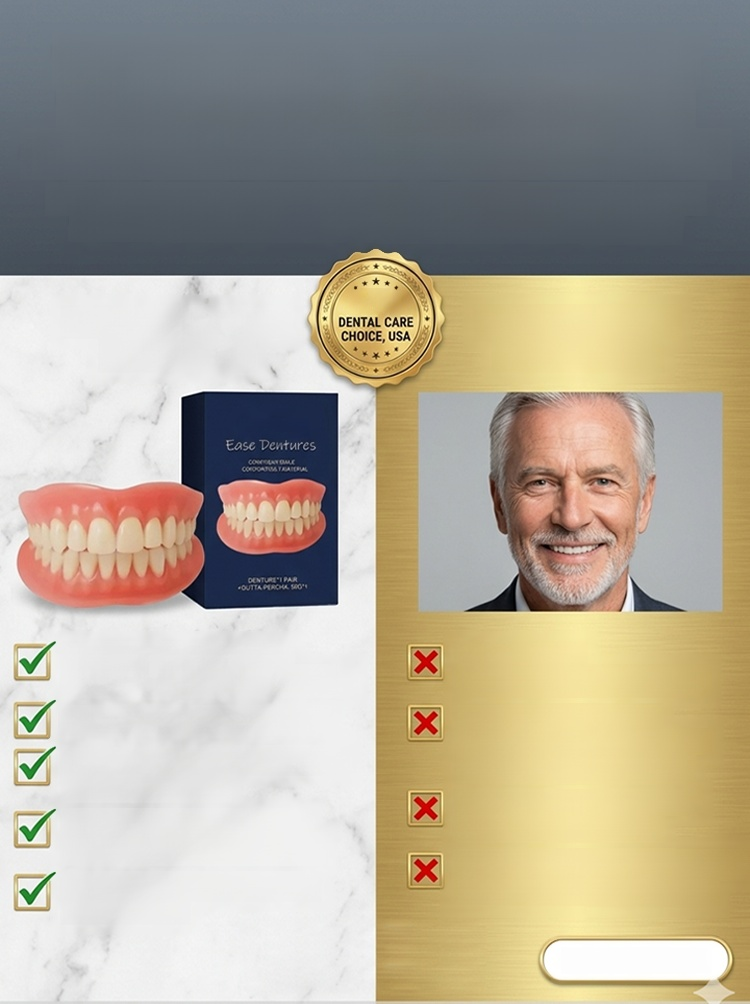 [No. 1 in Oral Care] Premium Custom Full-Mouth Denture Set, Stop Settling for Cheap Trays! Experience the Laboratory-Grade Precision of a Fully Custom Smile.