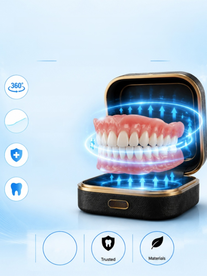 [Reshaping a Million-Smile] High-End Custom-Made Dentures, Skip $2,000+ Dental Bills! Pryxo 360° Suction Denture Gives Perfect Smile at Home.