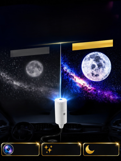 Starry Sky Projection Night Light, Bring a HD galaxy into your bedroom for ultimate romance. High-precision lens for vibrant, crystal-clear projection.