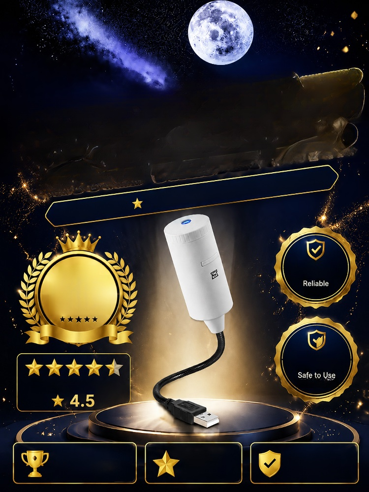 Starry Sky Projection Night Light, Bring a HD galaxy into your bedroom for ultimate romance. High-precision lens for vibrant, crystal-clear projection.