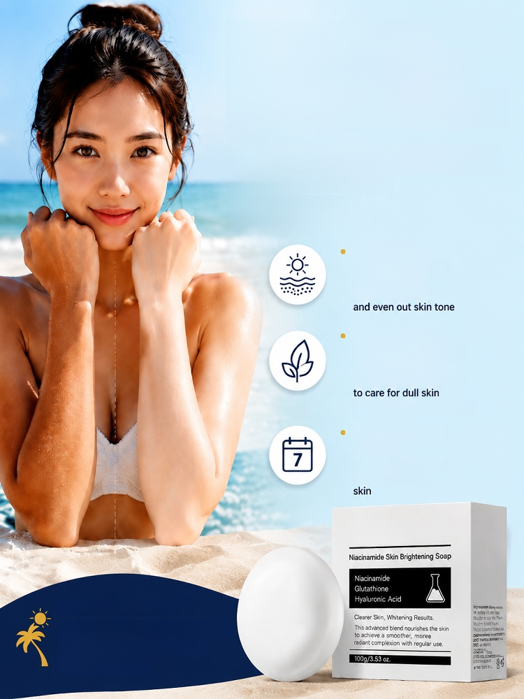 SL-Niacinamide Skin Renewal and Whitening Soap, Say goodbye to dark spots and hello to radiant skin!