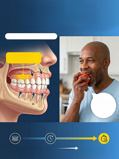 [No. 1 in Oral Care] Premium Custom Full-Mouth Denture Set, Stop Settling for Cheap Trays! Experience the Laboratory-Grade Precision of a Fully Custom Smile.