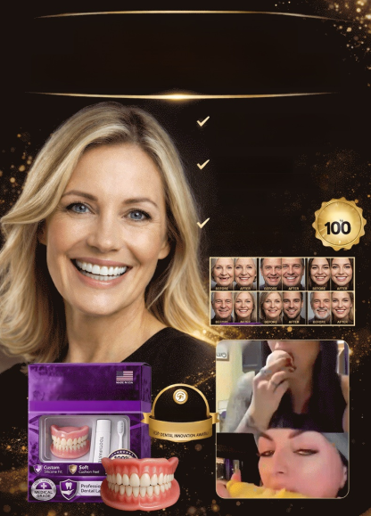 ✨Silicone Teeth Whitening Braces, Invisible and Natural, Corrects Misalignment✅Trusted by 84,000+ Users Worldwide. Natural Look, Secure & Stable.