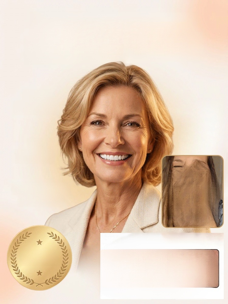 Custom-made complete denture set, Get perfect teeth without a dentist! Ultra-thin, natural fit. Eat steak or apples with zero worries.