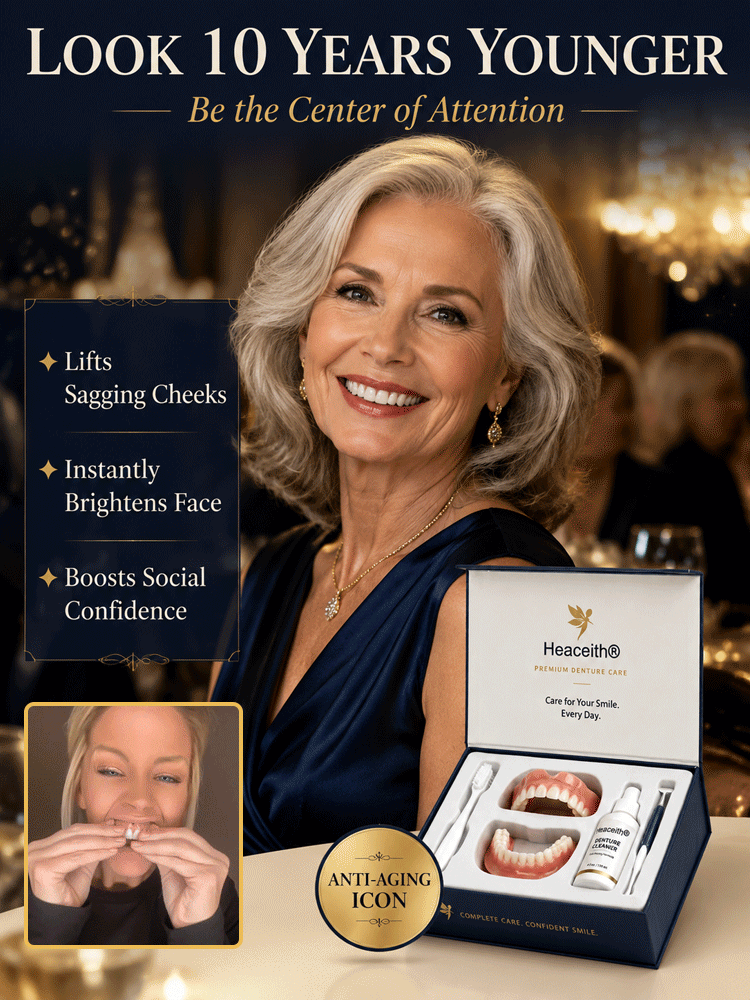 High-end custom full mouth care denture set🥰It has helped over 150,000 Americans say goodbye to expensive dental clinics and painful treatments.