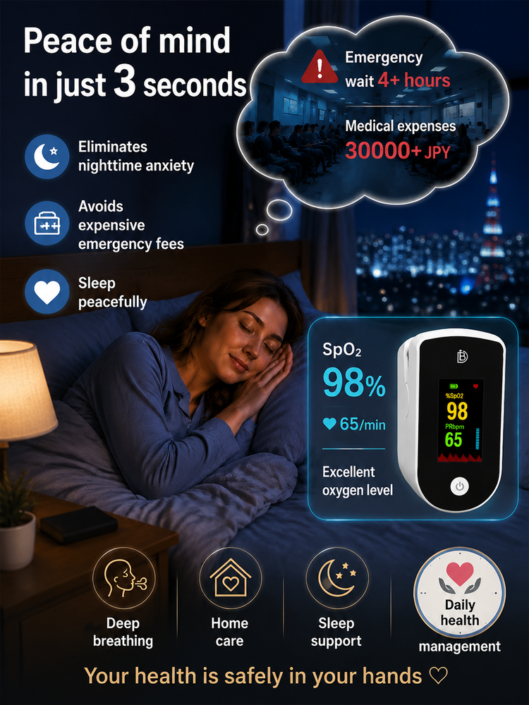 Blood Oxygen Saturation Monitor💉 No injection required, blood sugar and blood pressure can be measured in 8 seconds!