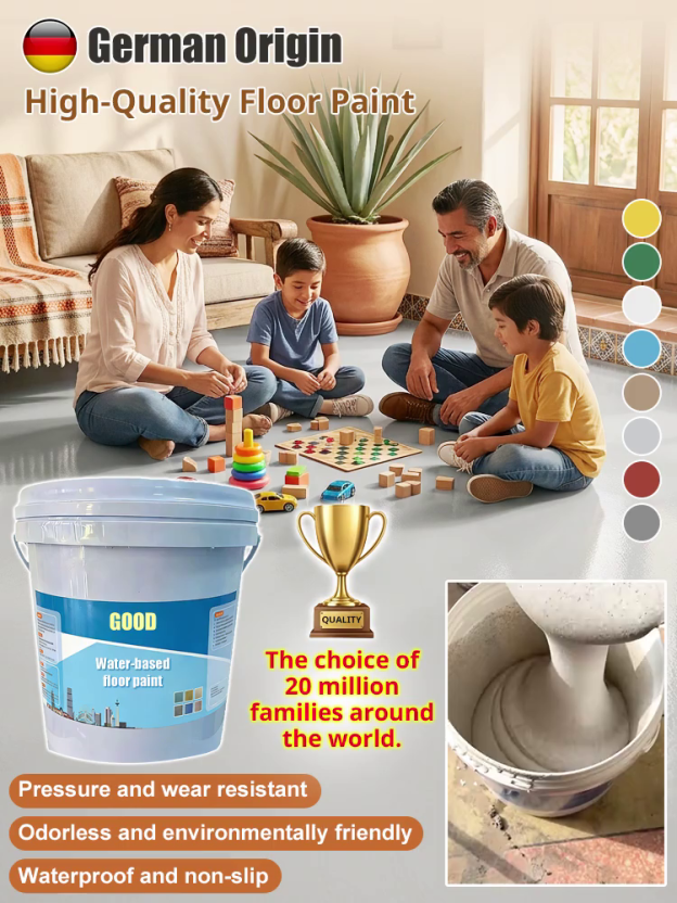 General purpose epoxy floor coating [eco-friendly and odorless]