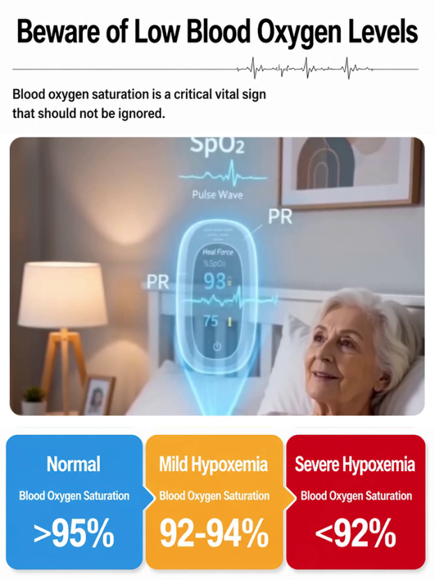 Blood Oxygen Saturation Monitor💉 No injection required, blood sugar and blood pressure can be measured in 8 seconds!