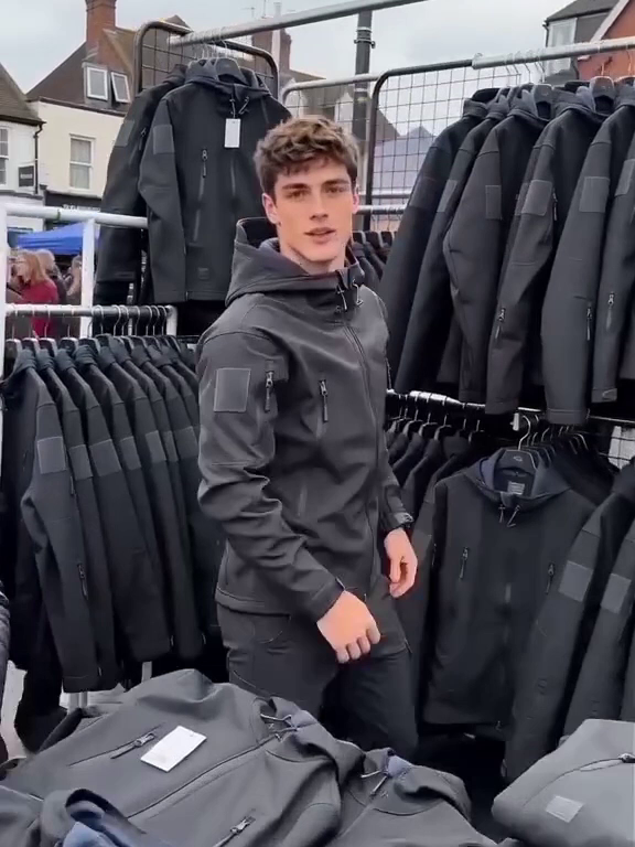 Sharkskin Soft-Shell Fleece-Lined Abrasion-Resistant Jacket
