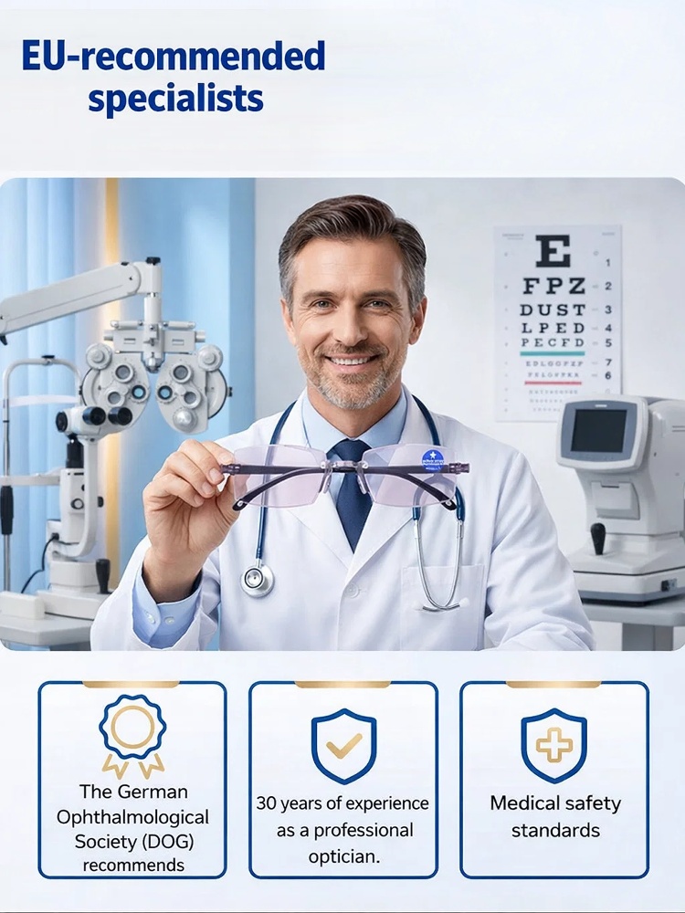 America’s first "Smart Zoom" technology that brings your vision back to age 20! 👓 Say goodbye to squinting! 👋 ✨ Instant clarity for every distance! 🔍