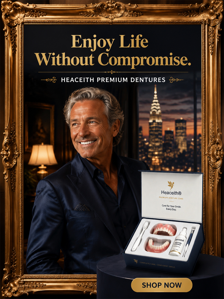 High-end custom full mouth care denture set🥰It has helped over 150,000 Americans say goodbye to expensive dental clinics and painful treatments.