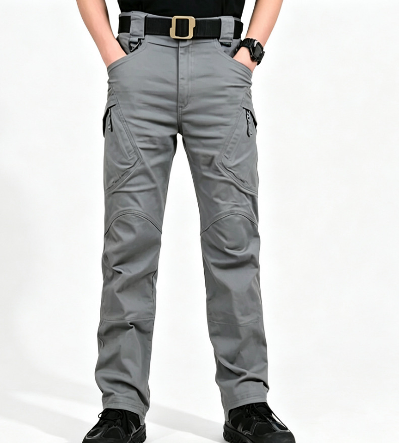 [Military-Grade Scratch & Abrasion Resistant] Men's Multi-Pocket Tactical Pants