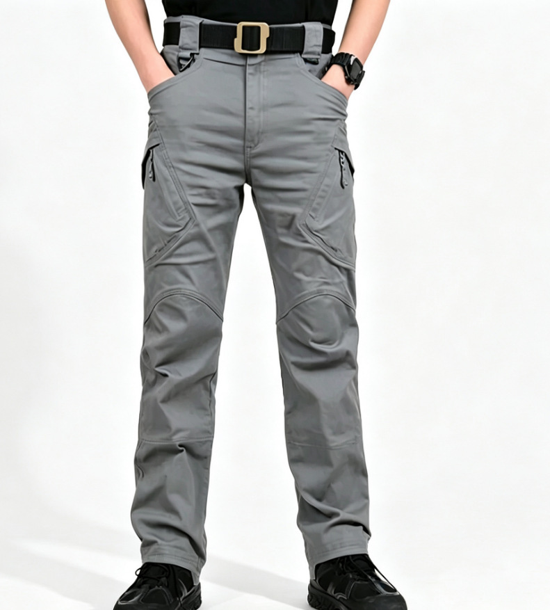 [Military-Grade Scratch & Abrasion Resistant] Men's Multi-Pocket Tactical Pants