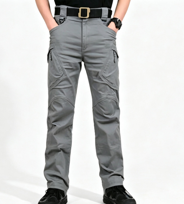 [Military-Grade Scratch & Abrasion Resistant] Men's Multi-Pocket Tactical Pants