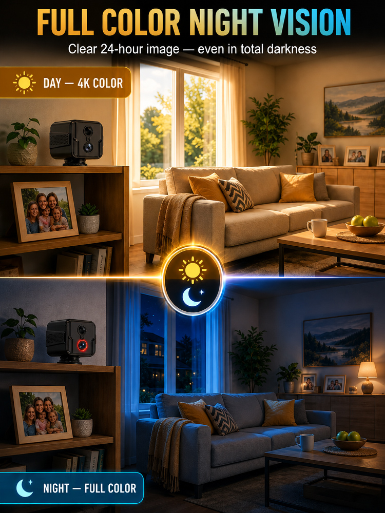 Keep Your Home Safe Anywhere! 4G Remote Smart Surveillance Camera 50% Off.🔥