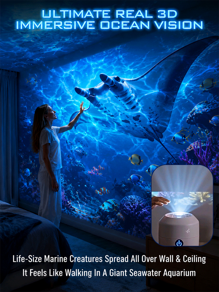 Colorful Dream Rotating Projector🛡️ Certified Safe for the Whole Family：Safety certified, making it 100% safe for babies and seniors.