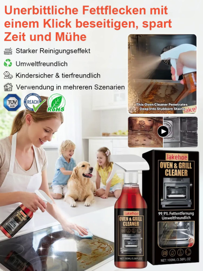 【Entfernt 99,9 % des Fetts】Fettlöser-Spray