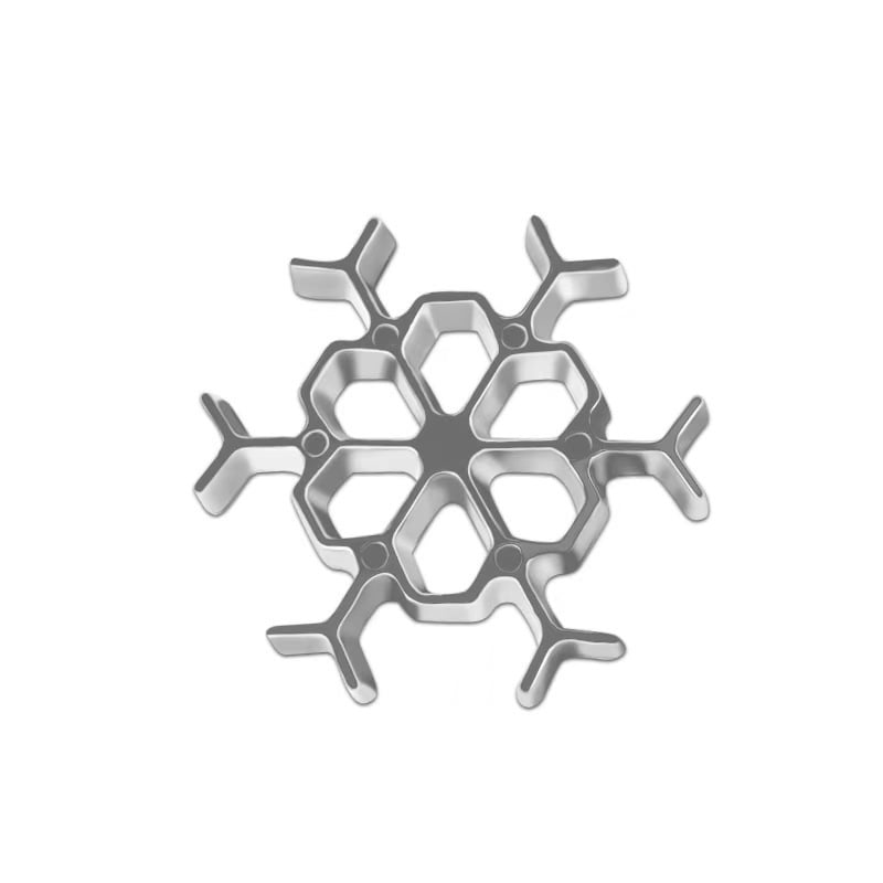 Nordic-Style Rosettes & Timbale Pastry Mold Set(9 Pcs)