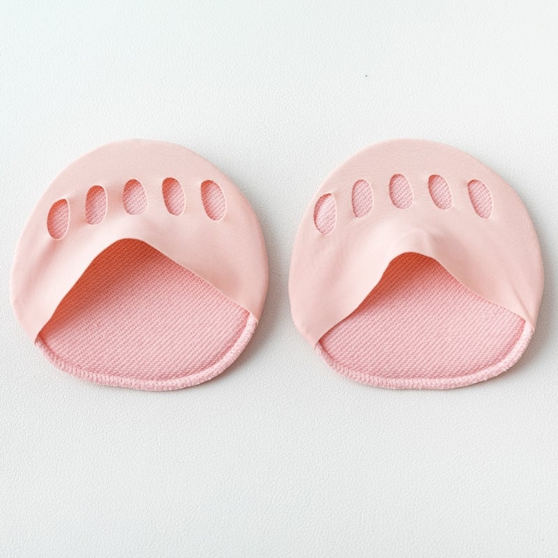 🔥LAST DAY 49% OFF-Ball of Foot Cushion Socks,Women's Toe Cover with Padding Toe Topper Liner
