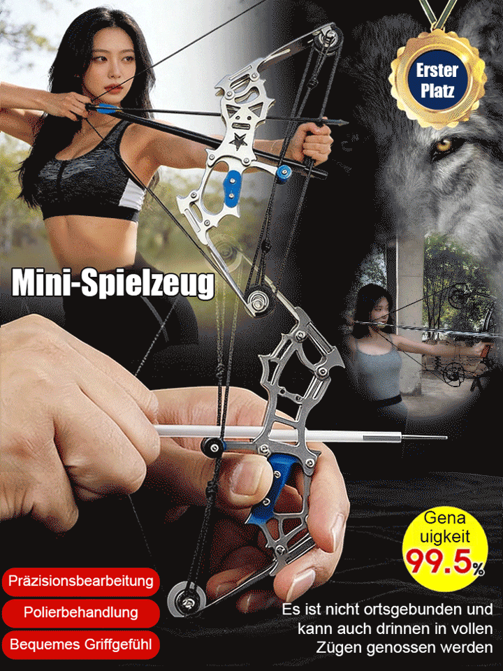 99,5% Trefferquote auf 100 m – präziser als ein Gewehr! Mini-Spielzeug