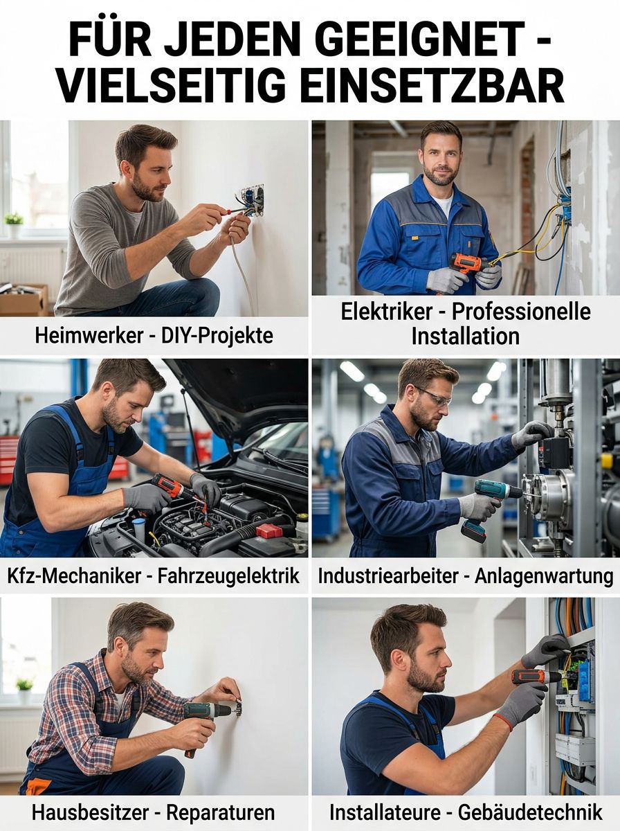 16-in-1 Multifunktions-Abisolierzange mit Spannungsprüfer ⭐ 30 Jahre Profi-Erfahrung: Top-Empfehlung!