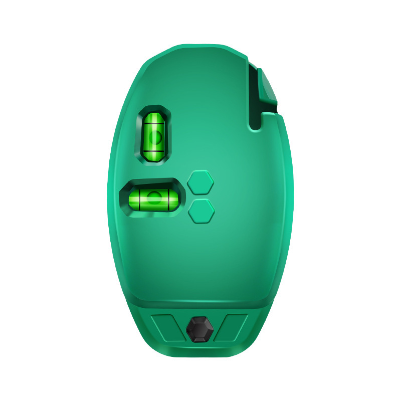 1-Sekunden-Präzision bis 100 m – null Fehler! Zehn Jahre unzerstörbar Starker Magnet-Kopfnadel-Wasserwaage