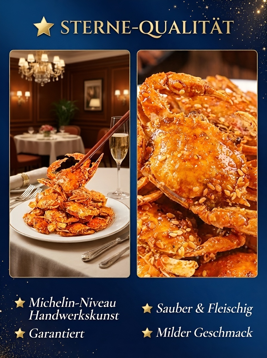 🌊Hergestellt aus 100 % wildem Meereskrebs – aus kristallklarem Tiefwasser | Ausgewählte knusprige Mini-Meereskrabben