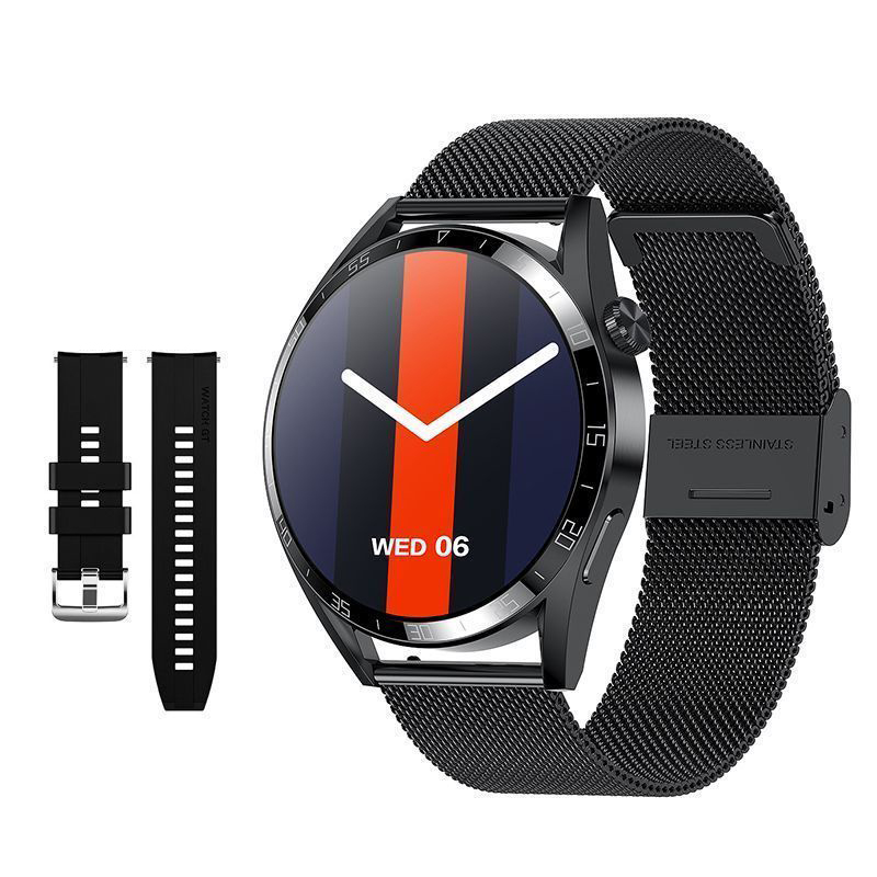 【Schmerzfreie Messung ohne Nadelstich –lebenslang gratis】AI Smartwatch für präzises Gesundheitsmonitoring