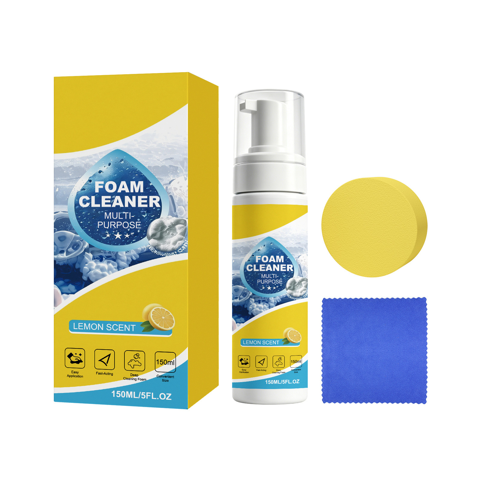 Ein Reiniger für Alles! Vielseitiger Schaumreiniger ⚡ Löst Schmutz in 10 Sek. Dermatest-Siegel für sensible Haut.