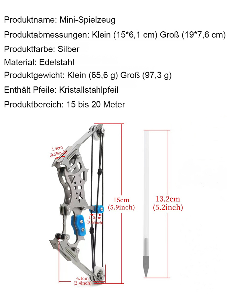 99,5% Trefferquote auf 100 m – präziser als ein Gewehr! Mini-Spielzeug