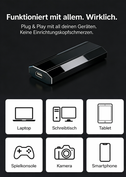 16 Terabyte Speicher | Externe tragbare SSD-Festplatte | ⚡Extrem Schnell: 905 MB/s! | 🛡️IP54 Wasser- & Stoßfest