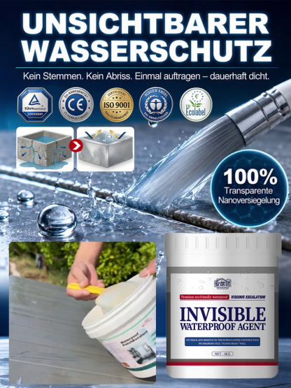 🛠️ Kein Handwerker nötig! 🌧️ Dach undicht? 3 Min. Lösung! Transparenter, wasserdichter Versiegelungskleber (100 Jahre Garantie)