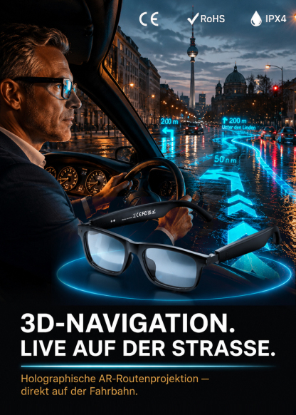 Echtzeit-AI-Übersetzungs-Sonnenbrille mit intelligentem Zoom 🔥 Von Tech-Experten dringend empfohlen