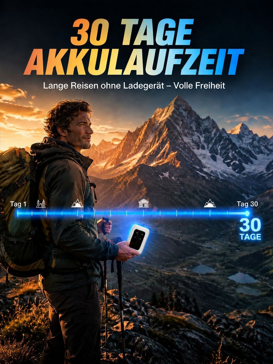 【100% Netz weltweit ohne SIM-Karte】Universelles tragbares WLAN – Einmal kaufen, ein Leben lang gratis surfen 📶