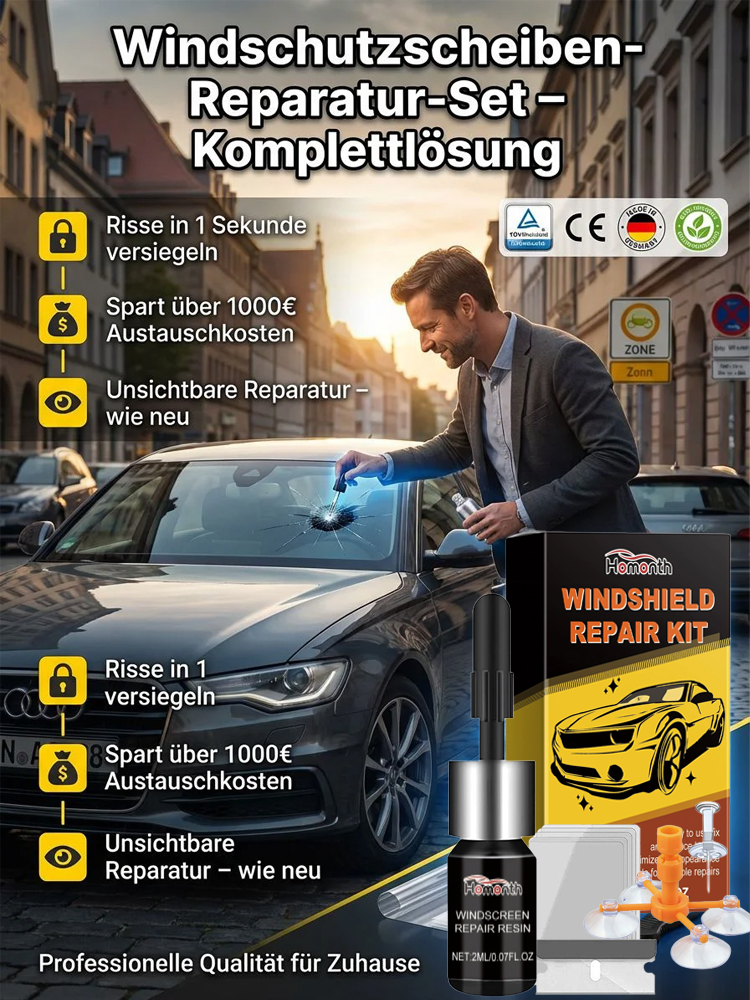 【Blitzschnell in 10 Sekunden】Spar dir den teuren Glastausch – mach es einfach selbst!