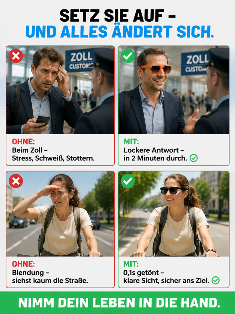 All-in-One AR-Smartbrille | Automatische Sehkorrektur + Echtzeitübersetzung