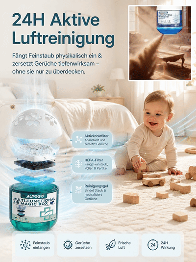 Mutter- und Baby-Schutz – Saugkasten mit Nettoabsaugfunktion