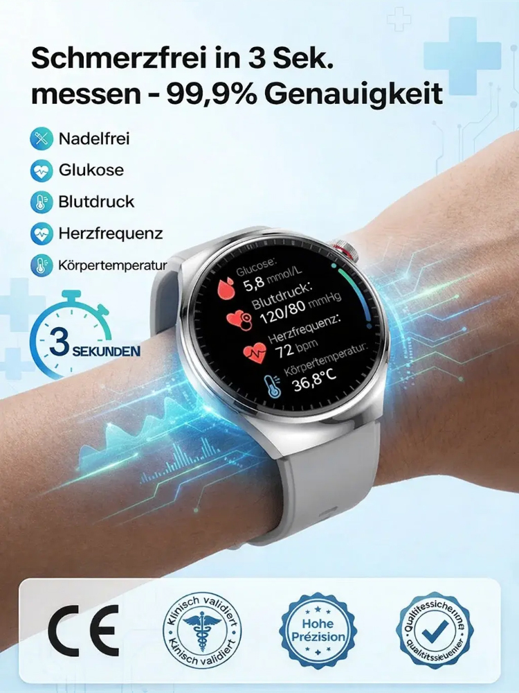 Ultra Smartwatch – Hochauflösend & Alles-in-Einem