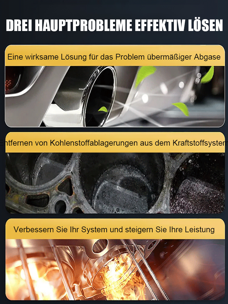 ⛽🧹 2-in-1 kraftstoffzusatz | reinigt ablagerungen im motor